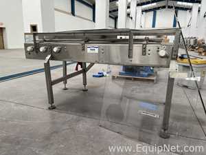 Approximately Six Foot Long Stainless Steel Accumulator