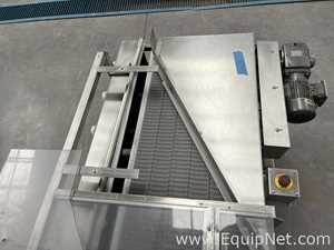 Approximately Six Foot Long Stainless Steel Accumulator