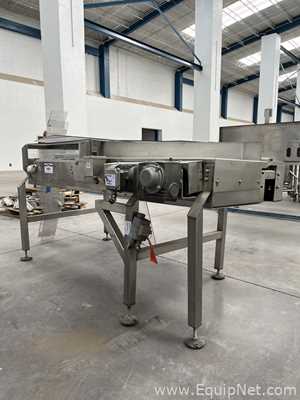 Approximately Six Foot Long Stainless Steel Accumulator