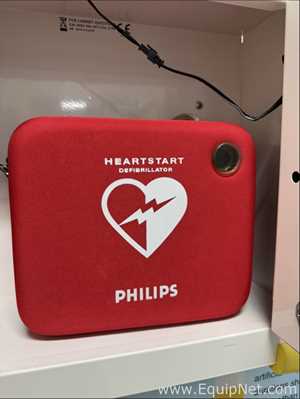 Philips M5066A Defibrillator AED Machine Lot 852