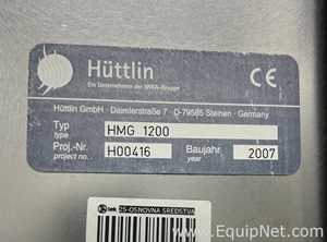 Granulador Huttlin HMG 1200