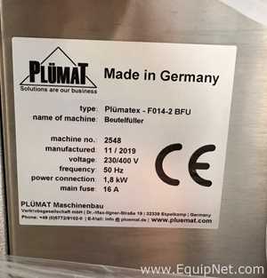 Plumat Co Plumatex F014-2 BFU Filler