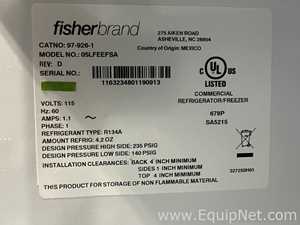 Lote de  Congelador Fisherbrand 05LFEEFSA