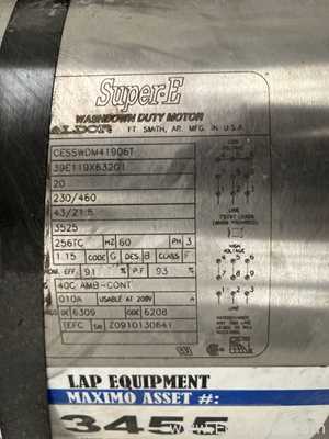 Lot Of Three Fristam Sanitary Centrifugal Pumps 15 HP and 20 HP