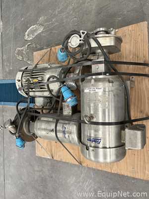 Lot Of Three Fristam FPR7251-235 Sanitary Centrifugal Pumps 7.5 HP and 20 HP