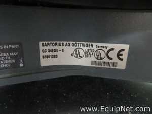 Báscula Acero inoxidable Sartorius QC 34 EDE-S