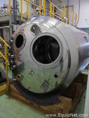 Pair of GMP Reactors, 3,622 Liters in 316L Stainless Steel