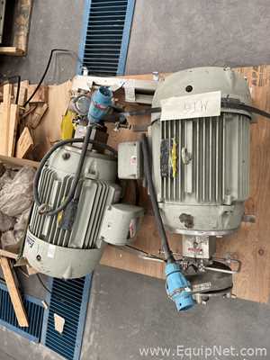 Lot Of Two 40 HP Fristam Sanitary Centrifugal Pumps
