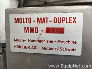 KRIEGER Vacuum 300 L Mixer Homogenizer MOLTO-MAT-UNIVERSAL type MMD-300 Mixer