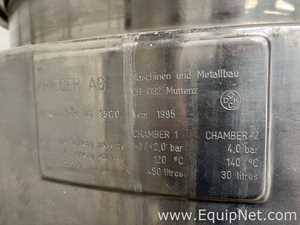 KRIEGER Vacuum 300 L Mixer Homogenizer MOLTO-MAT-UNIVERSAL type MMD-300 Mixer