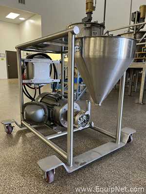 Ampco Pumps Co. Powder Blender with P1-V520-280TSC Sanitary Centrifugal Pump 25/20 HP XP