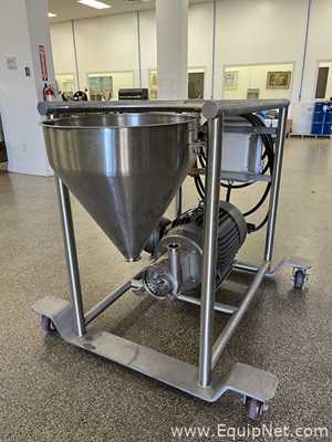 Ampco Pumps Co. Powder Blender with P1-V520-280TSC Sanitary Centrifugal Pump 25/20 HP XP