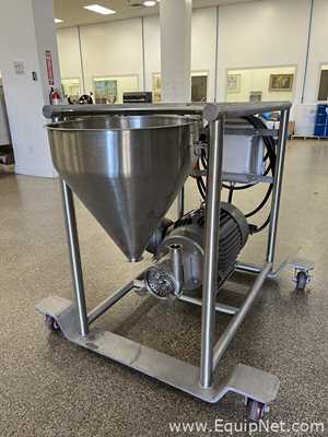 Ampco Pumps Co. Powder Blender with P1-V520-280TSC Sanitary Centrifugal Pump 25/20 HP XP