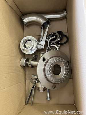 Ampco Pumps Co. Powder Blender with P1-V520-280TSC Sanitary Centrifugal Pump 25/20 HP XP