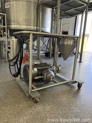 Ampco Pumps Co. Powder Blender with P1-V520-280TSC Sanitary Centrifugal Pump 25/20 HP XP