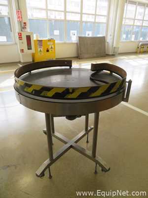 Mesa de acumulación giratoria  
