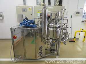 Urlinski 57 Lt Vacuum Homogenizing Mixer with Urlinski 28 Lt Jacketed Emuldifier Mixer
