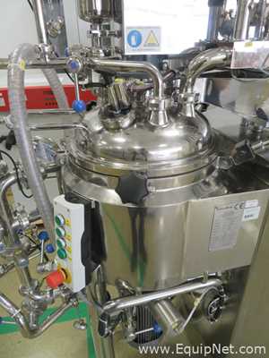 Urlinski 57 Lt Vacuum Homogenizing Mixer with Urlinski 28 Lt Jacketed Emuldifier Mixer