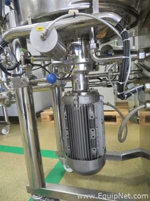 Urlinski 57 Lt Vacuum Homogenizing Mixer with Urlinski 28 Lt Jacketed Emuldifier Mixer