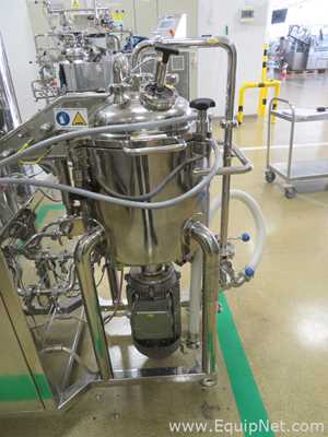 Urlinski 57 Lt Vacuum Homogenizing Mixer with Urlinski 28 Lt Jacketed Emuldifier Mixer