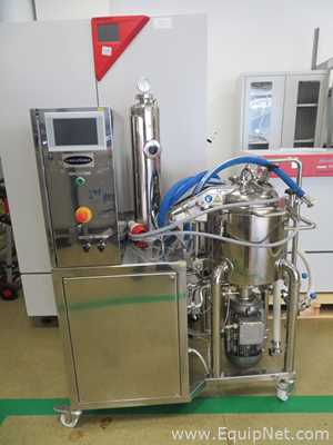 Urlinski 57 Lt Vacuum Homogenizing Mixer with Urlinski 28 Lt Jacketed Emuldifier Mixer