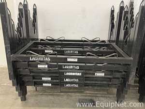 Lote de 20 Equipo para elaboración y destilación de cerveza Western Square Industries Keg Rack