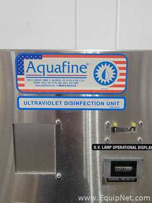 Equipo para elaboración y destilación de cerveza Aquafine Corporation UV Water Treatment System