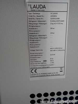 Resfriador Lauda Vericool VC10000
