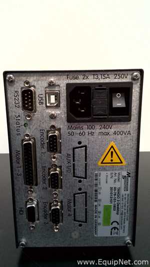 Microscópio Marzhauser Wetzler ERGODRIVE 2