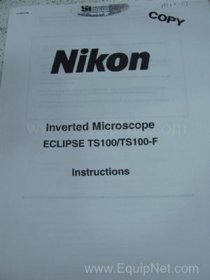Microscópio Nikon Eclipse TS100