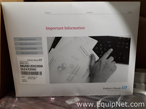 Endress Hauser Promass F500 Flow Meter NEW with optional heating jacket type F. DN50