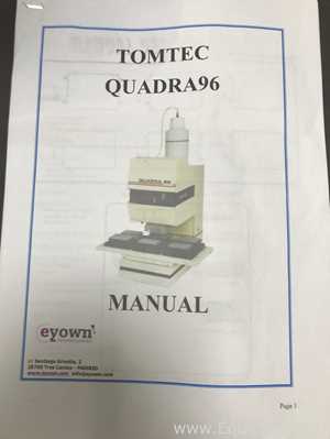 Manejadora de Líquidos Tomtec 96-320