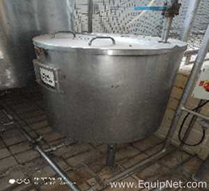 Eugapec Stainless Steel 350 Liter Vertical Tank