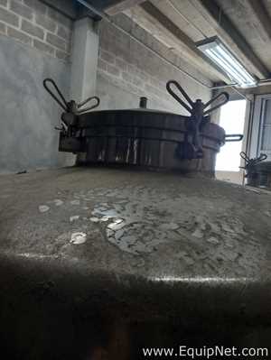 Tanque Reservatório de Aço Inox de 2500 Litros