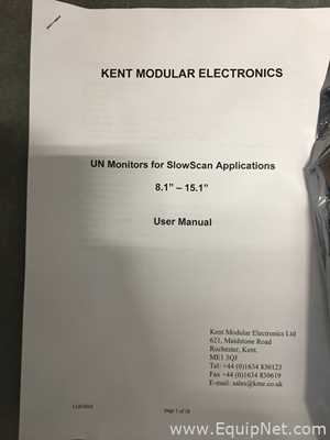 Equipamento de Robótica Cellmate HMI Panel (Kent Modular Electronics) 29LS104001/3