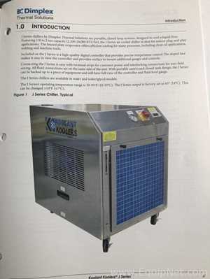 Dimplex Thermal Solutions JH1-1000M 1.5 Ton Chiller