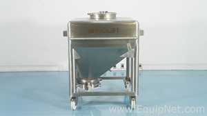 Servolift 600 Liter Stainless Steel Portable Tote