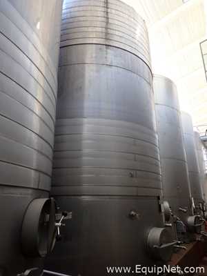Danieli Bros Mfg., 11900 Gallon Stainless Steel Jacketed Wine Storage Tank  No. 358