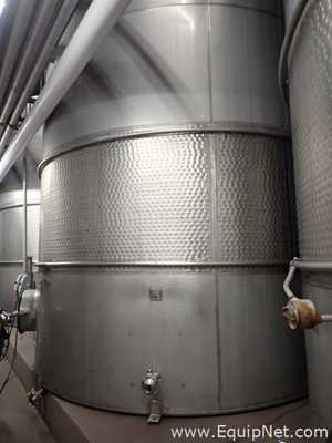 Paul Mueller 12000 Gallon Stainless Steel Jacketed Wine Storage Tank  No. 104