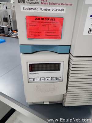 Espectrómetro de Masa Hewlett Packard 5973