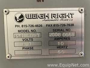 Weigh Right PMB 402T Dual Lane Weigh Filler