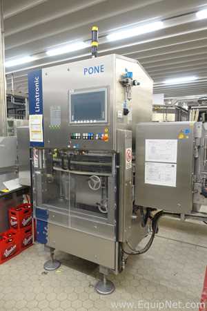 Máquina De Inspección De Nivel Krones Linatronic 735 Pone Para Botellas De Vidrio
