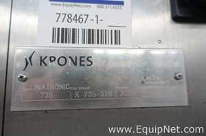 Máquina De Inspección De Nivel Krones Linatronic 735 Pone Para Botellas De Vidrio