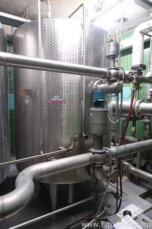Tanque aço inox Jedinstvo Zagreb  4600 L