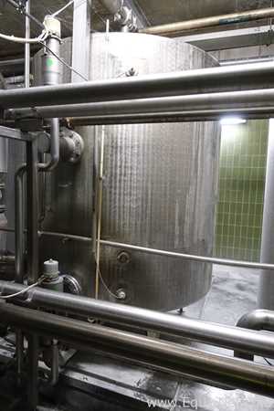 Tanque aço inox Jedinstvo Zagreb  6000 L