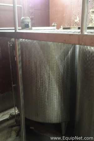 Tanque De Acero Inoxidable Con Agitador 20 HL o 17 BBL