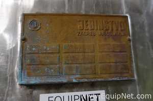 Tanque aço inox Jedinstvo Zagreb  13250 L