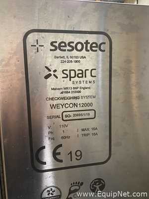 Sesotec Weycon 12000 Checkweigher Metal Detector