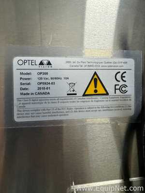 Lote de 4 Máquina Verificadora Optel Vision Systems OP300