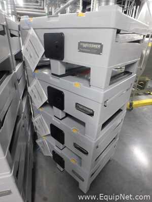 Lot of 4 Meissner FSB0200FB Single Use Mixers - Pallet Tanks